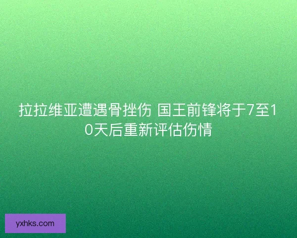 拉拉维亚遭遇骨挫伤 国王前锋将于7至10天后重新评估伤情